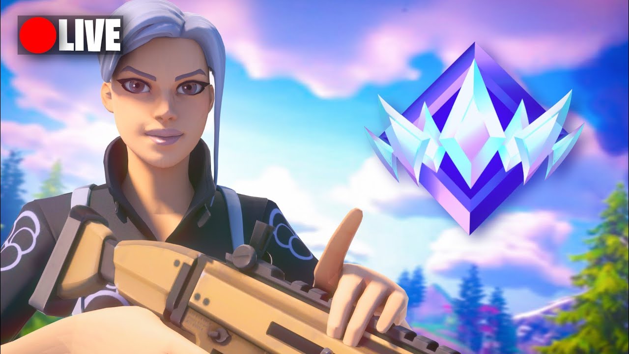 [LIVE FORTNITE]  3h 30 de push ranked avec mon goat