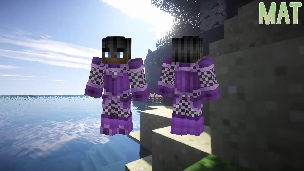 Purple Knight Minecraft Skin
