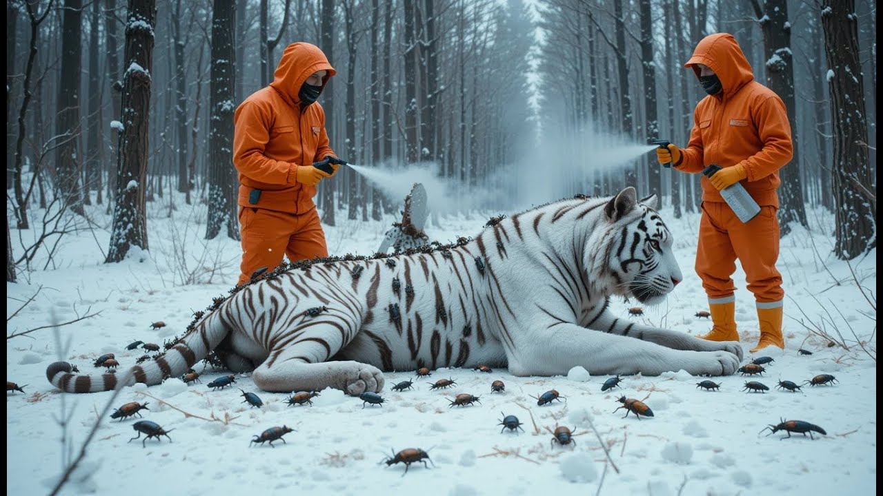 The Polar Tiger’s Quest: Insect Infestation Rescue
