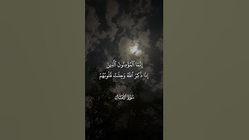 إنما المؤمنون الذين إذا ذكر الله وجلت قلوبهم - سورة الأنفال | القارئ الشيخ المنشاوي رحمه الله