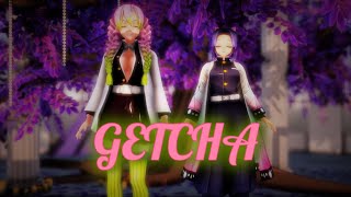 Mmdgetcha, Shinobu Kocho And Mitsuri Kanrojimotiondlkimetsu No Yaiba 鬼滅の刃