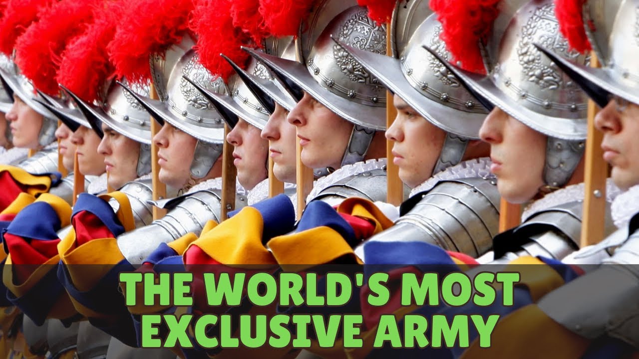 Почему Швейцарская гвардия Ватикана — самая эксклюзивная армия в мире