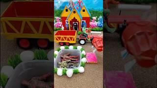 DIY Mini Tractor Water Tank 🚜💦 | 100% Handmade 😍 #shorts