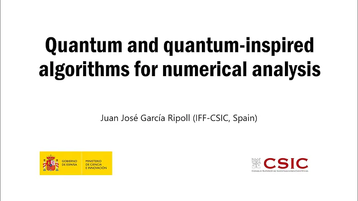 Quantum and "quantum-inspired" algorithms for numerical analysis
