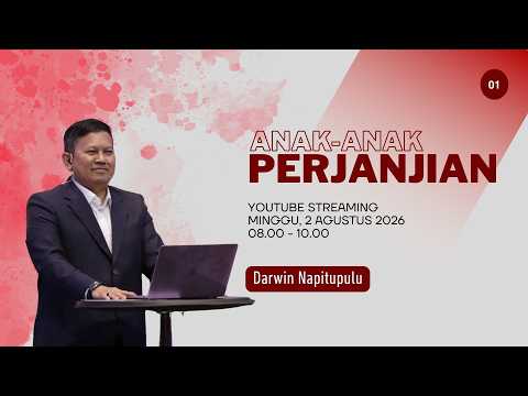 "Christ Centered Disciple" Ibadah Online - 2 Agustus 2026 ( Darwin Napitupulu )