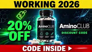 AminoCLUB discount code 2026 working today