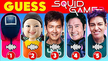 🔥 Guess Squid Game 2 Characters by Voices & Emoji 🦑🎲 Squid Game Season 2 Quiz | Thanos, Player 456,