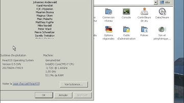 An Easter-Egg in ReactOS: System dialog logo