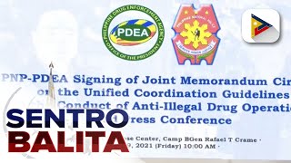 PNP at PDEA, lumagda sa unified guidelines para sa anti-illegal drug operations