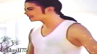 Michael Jackson - Rock With You (Piano version) and some rare footage