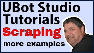 Ubot Studio Tutorials: Scraping - Part 2