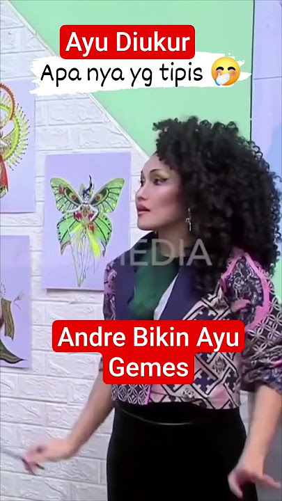 ANDRE BIKIN OTAK TRAVELING SAAT AYU TINGTING UKUR LINGKAR DADA #shorts #ytshorts #artist