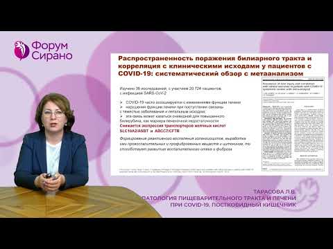 Патология пищеварительного тракта и печени при COVID-19. Постковидный кишечник