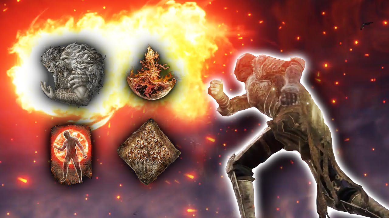 Elden Ring PvP but it's just Giantsflame Take Thee [Pyromancer Build Invasions]