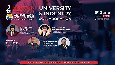 University & Industry Collaboration Dialogue between LUC + EWBG & Academy