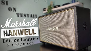 MARSHALL Hanwell Anniversary Edition : Un Abonné me présente la Première Enceinte Marshall !