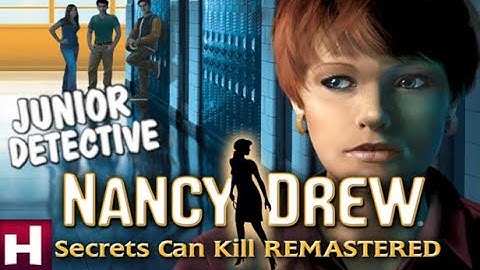 JUNIOR DETECTIVE | Nancy Drew Secrets Can Kill Remastered | Full Walkthrough No Commentary