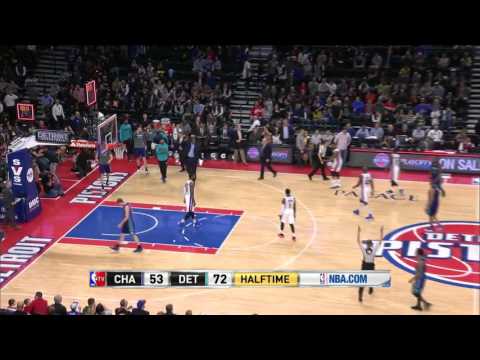 Kemba Walker Half Court Buzzer Beater Vs Pistons 25 03 2016