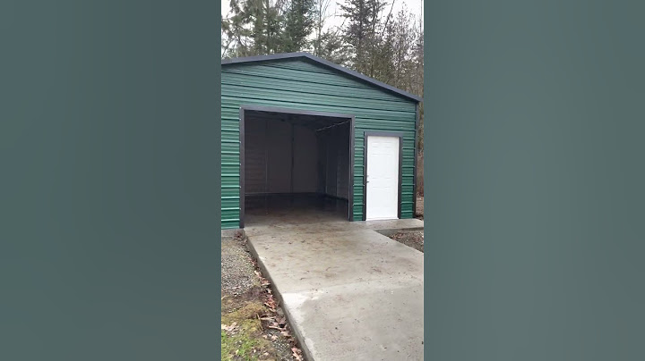 Portable Metal Carport from JAW Portable Buildings