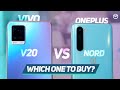 Vivo V20 vs Oneplus Nord FULL Comparison | Camera Test | Speed Test | Best Phone Under 25K? [Hindi]