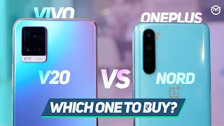 Vivo V20 vs Oneplus Nord FULL Comparison | Camera Test | Speed Test | Best Phone Under 25K? [Hindi]