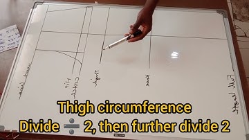 How to draft the easiest trousers pattern _ Beginner friendly