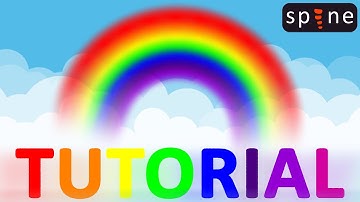 Animating rainbow in Spine 2D | VFX