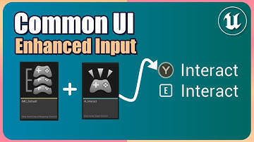 CommonUI enable enhanced input support for navigation and action widgets in sample BP UE5 project