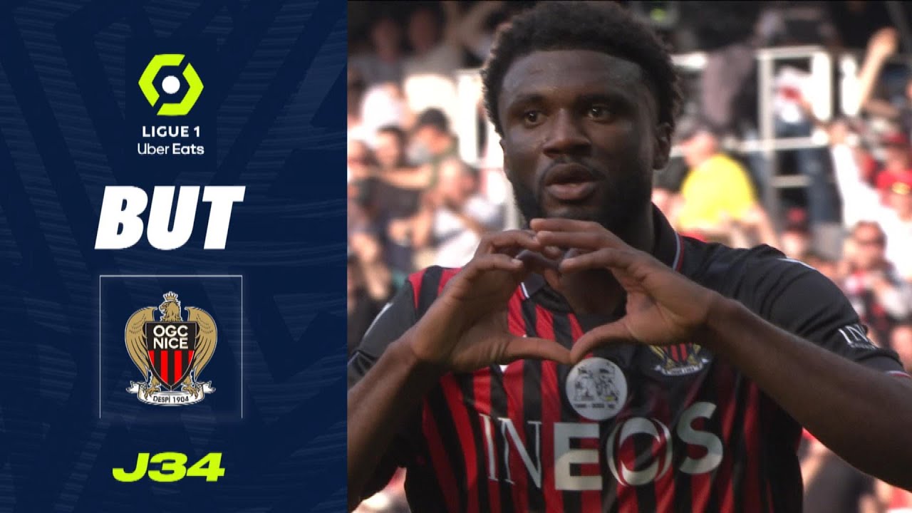 But Terem Igobor MOFFI (72' - OGCN) OGC NICE - STADE RENNAIS FC (2-1) 22/23