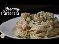 Creamy Seafood CARBONARA Filipino Style