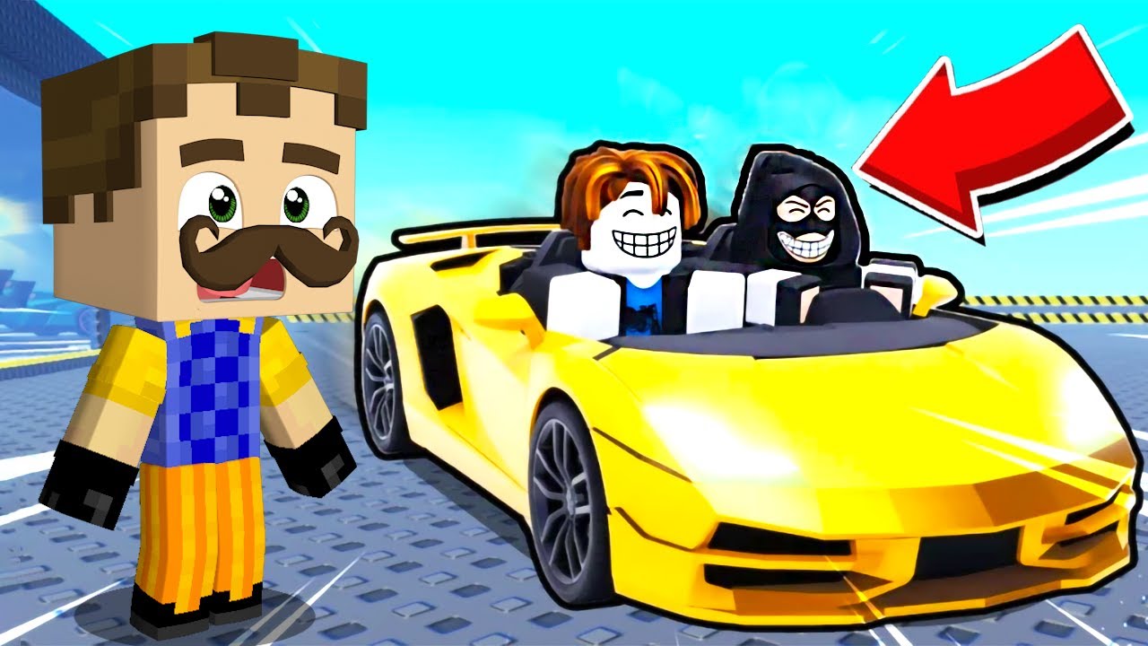 მანქანა მოვიპარეთ Roblox-ში!