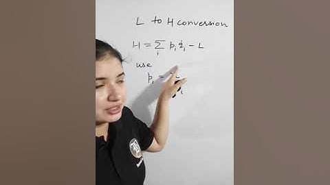 L to H conversion trick of classical mechanics