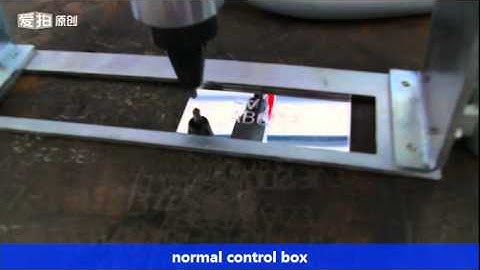 handheld dot peen marking machine with normal control box