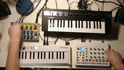 quick jam - Elektron Model:Samples, Moog Sirin, Reface CP, Keystep