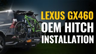 Lexus Gx 460 Oem Hitch Installation Plus Hollywood Racks