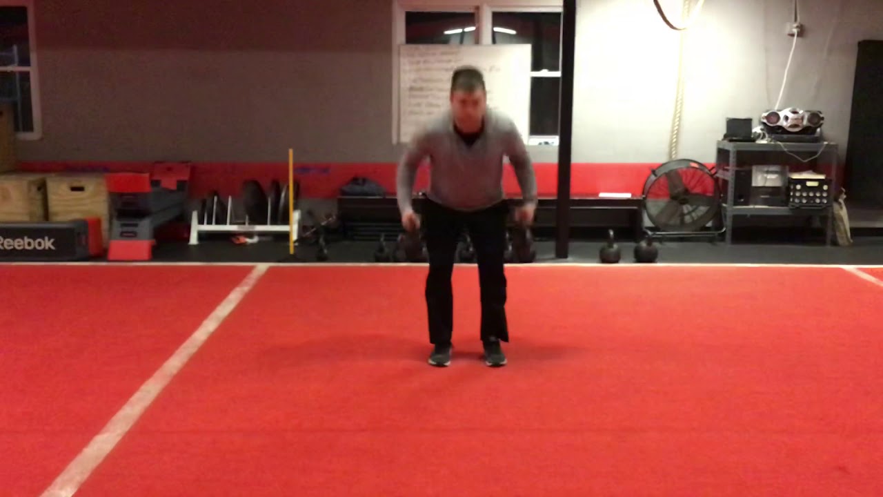 2 Kettlebell Front Loaded Lateral Lunge - YouTube