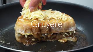 French Onion Grilled Cheese Sandwich | Abi Cooks