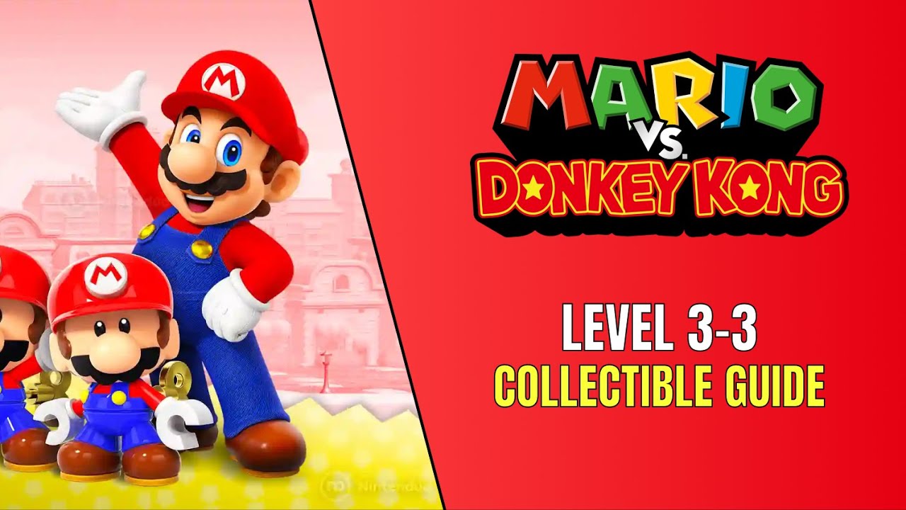 Mario vs. Donkey Kong Level 33 100 Guide YouTube