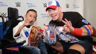 MakeAWish's Alex 'The Bulldog' creates a custom John Cena Mattel action figure