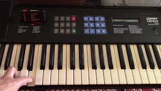 1983 Lowrey Genius Variety 7 Style Cartridge