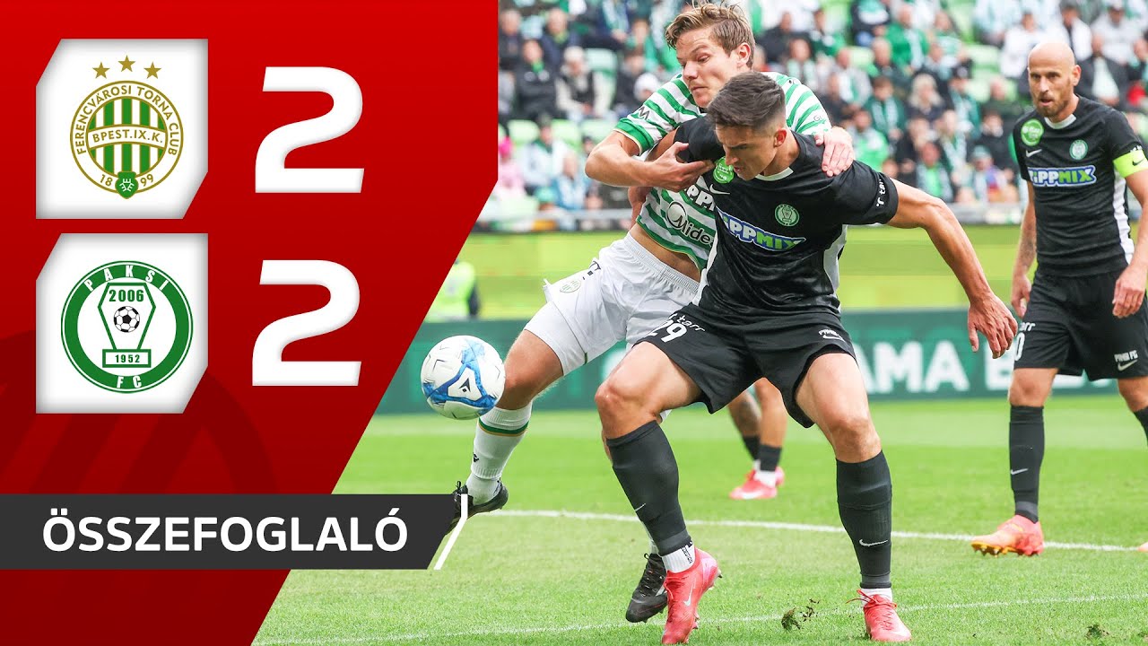 Fizz Liga: Ferencváros–Paks 2–2 | összefoglaló