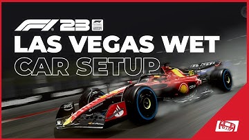 F1 23 Las Vegas Wet Setup: Wet Weather Car Setup