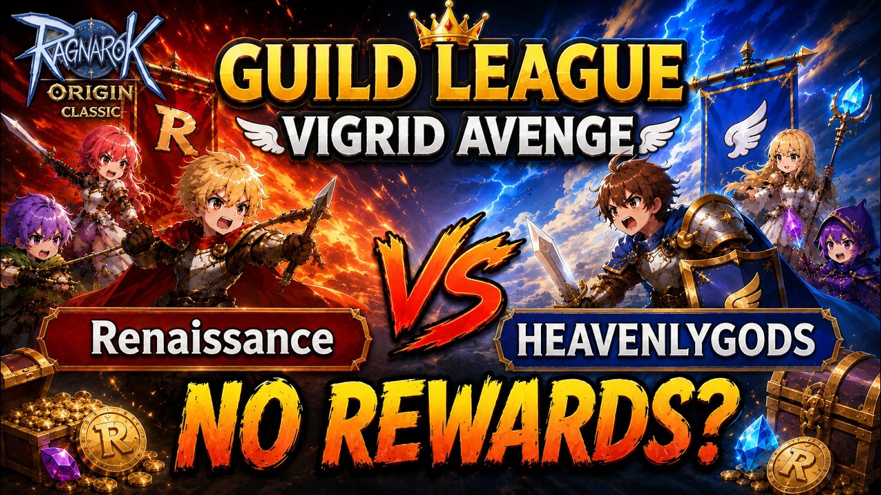 [ROOC] New Guild League Vigrid Avenge | Renaissance Vs HEAVENLYGODS ...
