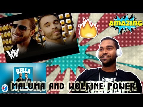 INDIAN REACTS TO Bella Remix Wolfine y Maluma Video Oficial (REACTION) | VLOG REACTION
