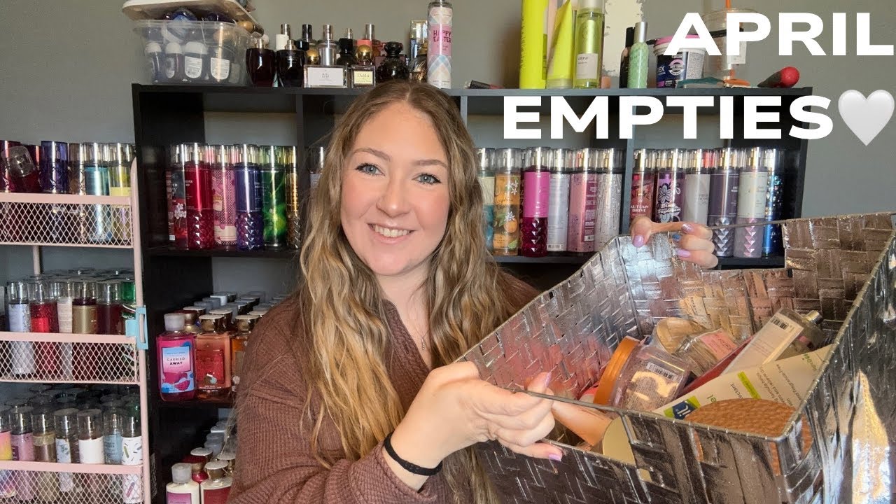 April empties🤍body care, bath and body works, hygiene, etc.