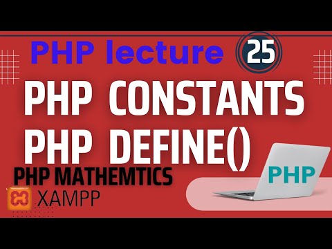 PHP-Constants, Constants In PHP