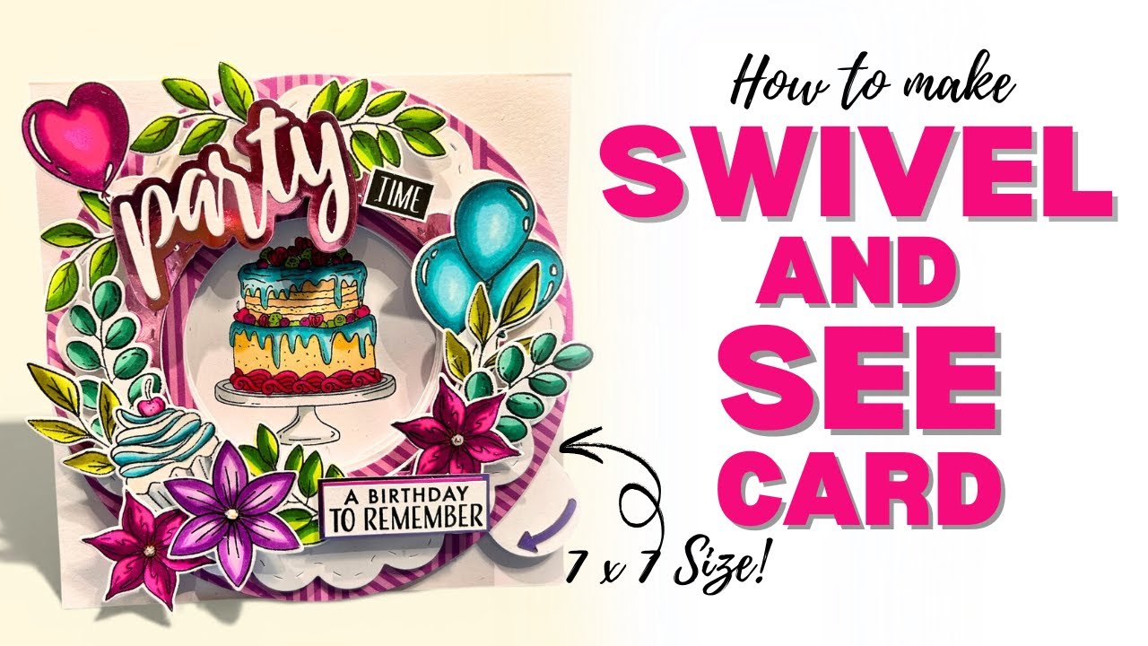 How to Use your Swivel & See die set! | Fun Kinetic card ideas.