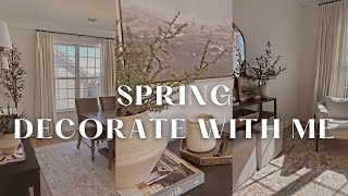 Spring Decorate with me | Dining and Living room makeover | 2023