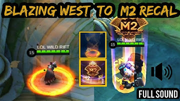 SCRIPT EFEK RECALL BLAZING WEST TO M2 2020 SOUND WORK NEW PATCH