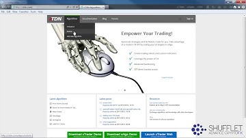 Shufflet cAlgo Download New Robots Video Tutorial